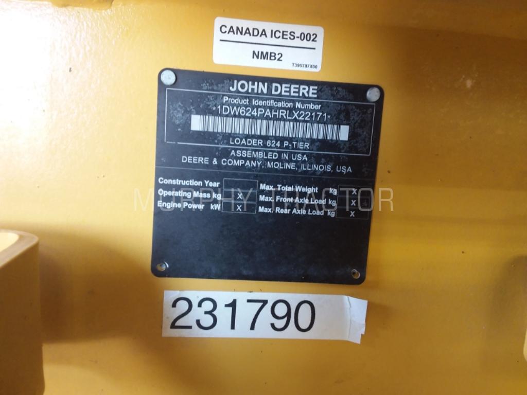 2024 John Deere 624 P Image 4