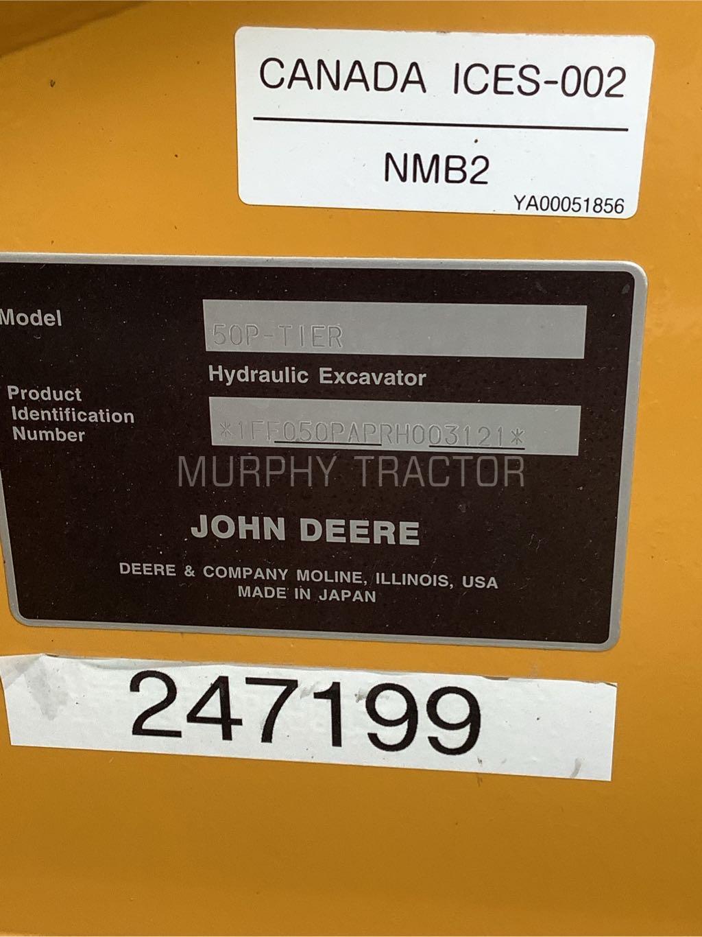 2024 John Deere 50 P Image 2