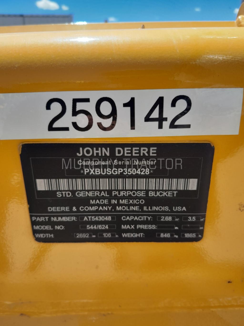 2022 John Deere 624 P Image 2