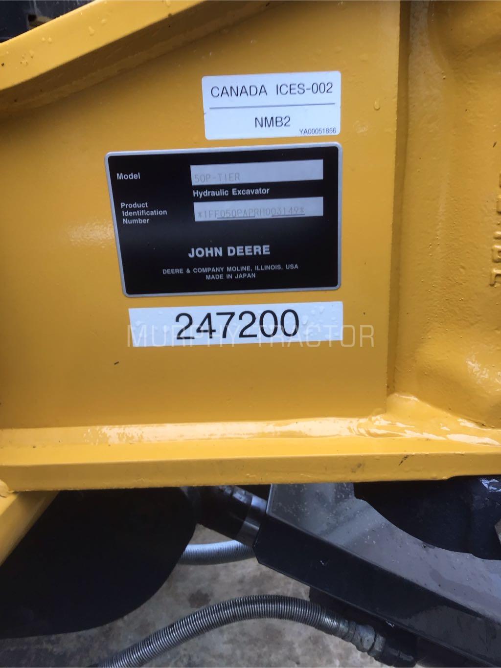 2025 John Deere 50 P Image 2