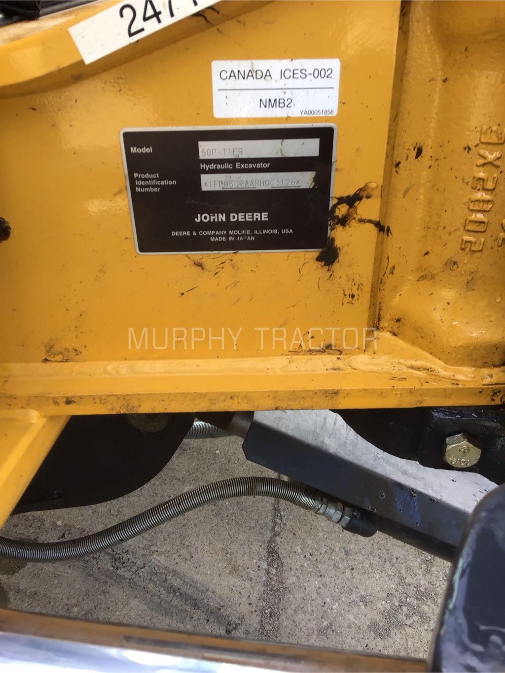 2024 John Deere 50 P Image 2