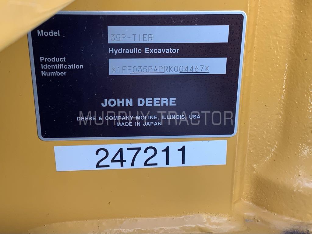 2024 John Deere 35 P Image 2