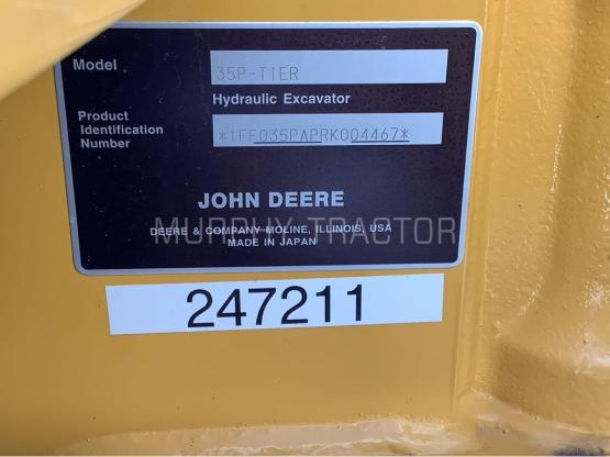 2024 John Deere 35 P photo 2