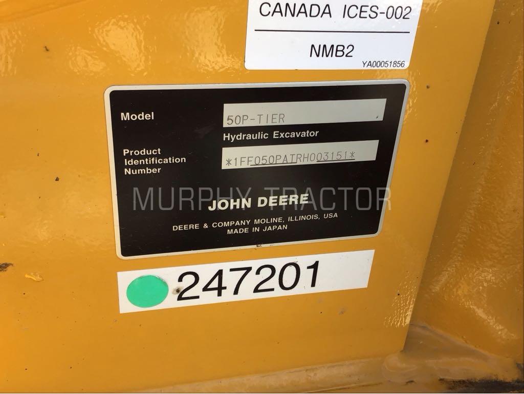 2024 John Deere 50 P Image 2