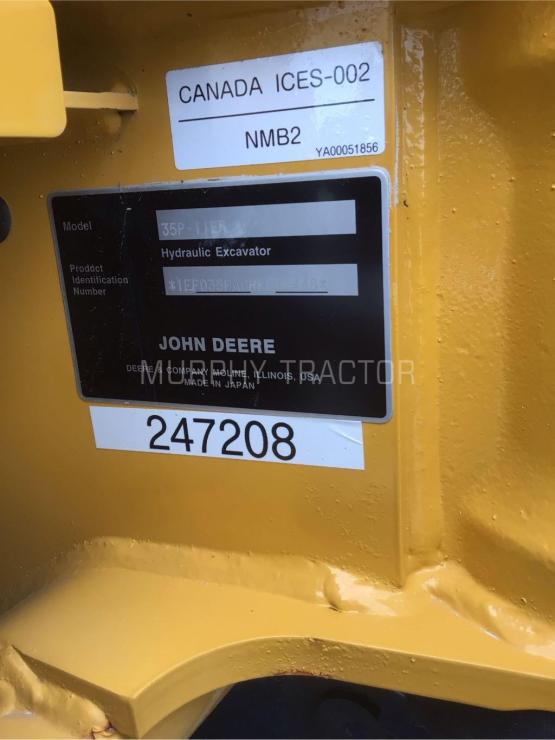 2024 John Deere 35 P photo 2
