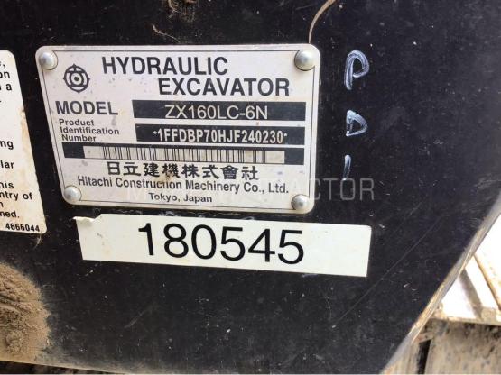 2019 Hitachi ZX160LC-6N — 555 54716.24454