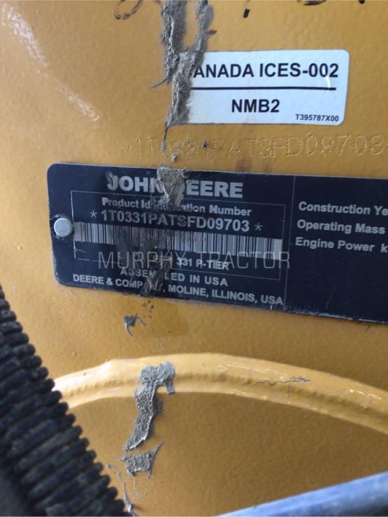 2025 John Deere 331 P photo 2