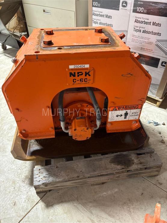 2025 NPK C6C-C6100 Vibratory Plate Compactor — 555 54804.15577