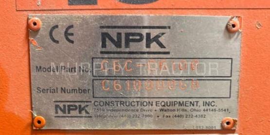 2025 NPK C6C-C6100 Vibratory Plate Compactor photo 2