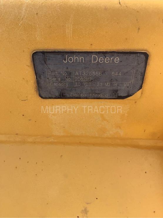2017 John Deere 444-624 3 CY HiViz Coupler Bucket — 555 54869.25729
