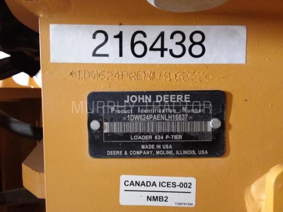 2022 John Deere 624 P photo 2