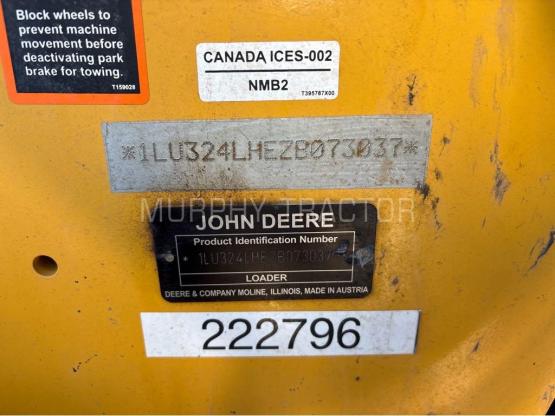 2023 John Deere 324L Consignment photo 3