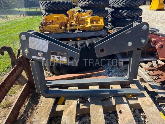 John Deere Backhoe Flip over Fork Set photo 1